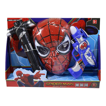Spider Man Play Set With Light And Sound - Karout Online -Karout Online Shopping In lebanon - Karout Express Delivery