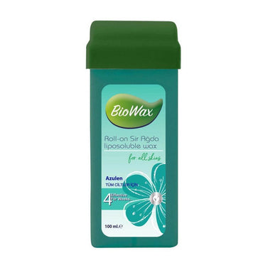 Biowax Roll-on Liposoluble Wax 100 ml Azulen - Karout Online -Karout Online Shopping In lebanon - Karout Express Delivery