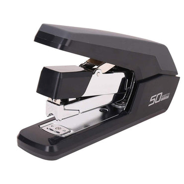 Deli E0371BK  Effortless Stapler 50 Sheets 24/6 , 26/6 , 24/8 Black - Karout Online -Karout Online Shopping In lebanon - Karout Express Delivery