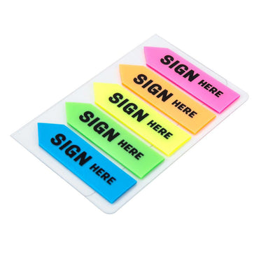 DELI A11302 Index Tabs Sign Here 44 x 12 MM - Karout Online -Karout Online Shopping In lebanon - Karout Express Delivery