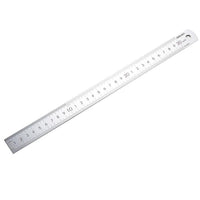Deli E8463 Metal Steel Ruler 30 cm - Karout Online -Karout Online Shopping In lebanon - Karout Express Delivery