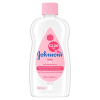 Johnsons Baby Oil Pure & Gentle 300ml - Karout Online -Karout Online Shopping In lebanon - Karout Express Delivery