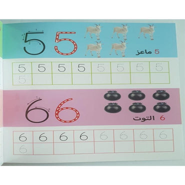 Pegasus   Wipe And Clean WorkBook 1 - 10 الأرقام - Karout Online -Karout Online Shopping In lebanon - Karout Express Delivery