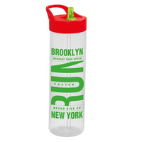 Herevin Patterned Flask with Straw- Run 730 ml - Karout Online -Karout Online Shopping In lebanon - Karout Express Delivery