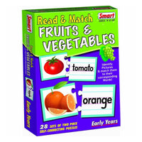 Smart Read And Match Fruits And Vegetables - Karout Online -Karout Online Shopping In lebanon - Karout Express Delivery