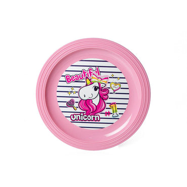 Herevin Plastic Plate - Unicorn - Karout Online -Karout Online Shopping In lebanon - Karout Express Delivery