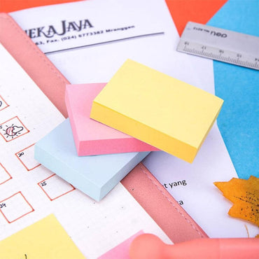 Deli EA01103  Sticky Notes 38 x 51mm 100 Sheets - Karout Online -Karout Online Shopping In lebanon - Karout Express Delivery
