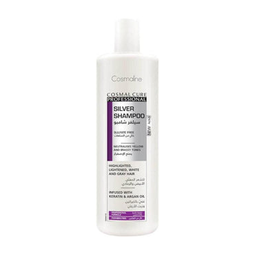 Cosmaline Cure Professional Silver Shampoo 500 ml / B0003909 - Karout Online -Karout Online Shopping In lebanon - Karout Express Delivery