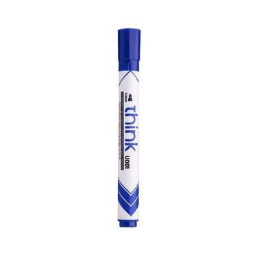 Deli U00130 Dry Erase Bullet Tip Blue - Karout Online -Karout Online Shopping In lebanon - Karout Express Delivery