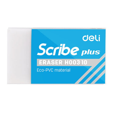 Deli H00310 Scribe Eraser 4 x 2.2 x 1.2 cm - Karout Online -Karout Online Shopping In lebanon - Karout Express Delivery