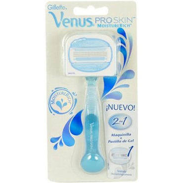 Gillette Venus Pro skin MoistureRich Razor Handle + 1 Refill - Karout Online -Karout Online Shopping In lebanon - Karout Express Delivery