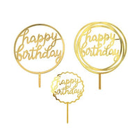 Cake Topper Acrylic 1 Pc