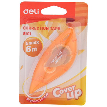 Deli 8101 Correction Tape 5mm x 6m - Karout Online -Karout Online Shopping In lebanon - Karout Express Delivery