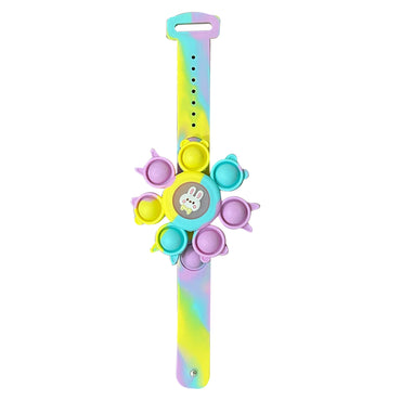 Pop Bubble Wristband Silicone Fidget Toys Spinners Watch Bracelet