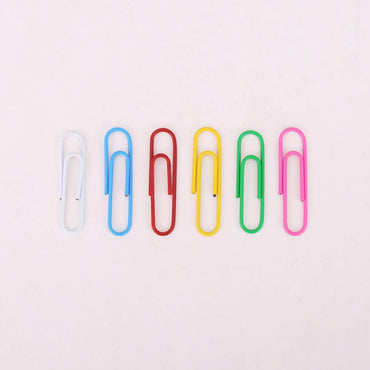 Deli E39716 Color Paper Clips 100 pcs 3.3 cm - Karout Online -Karout Online Shopping In lebanon - Karout Express Delivery