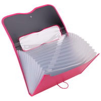 Deli E38127 A4 Expanding File 7 pockets - Karout Online -Karout Online Shopping In lebanon - Karout Express Delivery