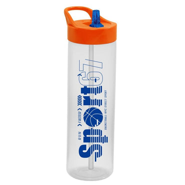 Herevin Patterned Flask with Straw- Sport 730 ml - Karout Online -Karout Online Shopping In lebanon - Karout Express Delivery