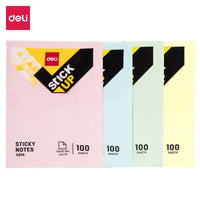Deli EA01403 Sticky Notes 76×101 mm 100 sheets - Karout Online -Karout Online Shopping In lebanon - Karout Express Delivery