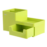 Deli EZ25150 Desk Organizer green - Karout Online -Karout Online Shopping In lebanon - Karout Express Delivery