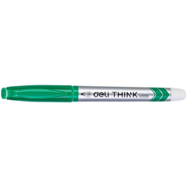 Deli U00650 Dry Erase Marker Think Green  1.2mm - Karout Online -Karout Online Shopping In lebanon - Karout Express Delivery