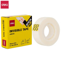 Deli A30110 Invisible Tape 18 mm x 50m x 33m - Karout Online -Karout Online Shopping In lebanon - Karout Express Delivery