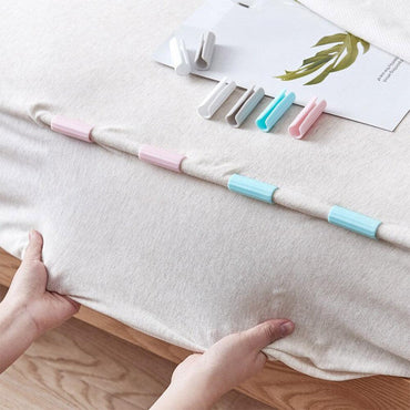 Shop OnlineBed Sheet Clips Plastic Slip-Resistant Clamp Quilt Bed Cover 10 pcs / KC22-65 - Karout Online Shopping In lebanon