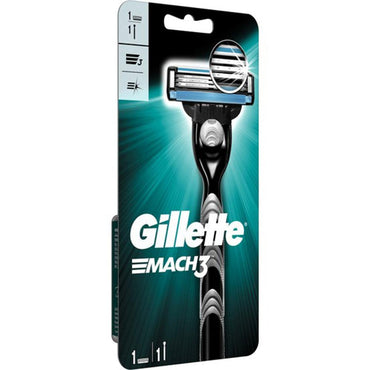 Gillette Mach3 Men’s Razor Handle + 1 Refill - Karout Online -Karout Online Shopping In lebanon - Karout Express Delivery