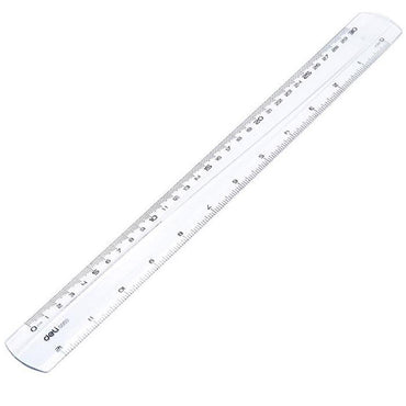 Deli G00312 Ruler 30 cm - Karout Online -Karout Online Shopping In lebanon - Karout Express Delivery