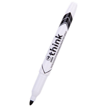Deli U00620 Dry Erase Marker Think Black 1.2mm - Karout Online -Karout Online Shopping In lebanon - Karout Express Delivery