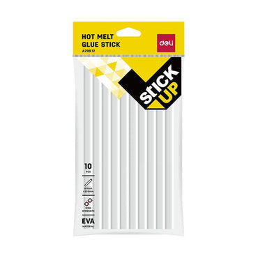 Deli A29912 Hot Melt Glue Stick 11mm x 200mm - 10 pcs - Karout Online -Karout Online Shopping In lebanon - Karout Express Delivery