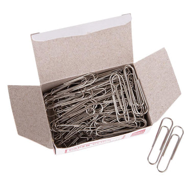 Deli E39712 Paper Clips 100 pcs 3.3 cm - Karout Online -Karout Online Shopping In lebanon - Karout Express Delivery