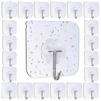 Wall Adhesive Hooks 20pcs / 22FK048 - Karout Online -Karout Online Shopping In lebanon - Karout Express Delivery