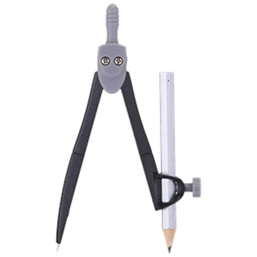 Deli EG20804 Metal Geometric Compass with Pencil - Karout Online -Karout Online Shopping In lebanon - Karout Express Delivery