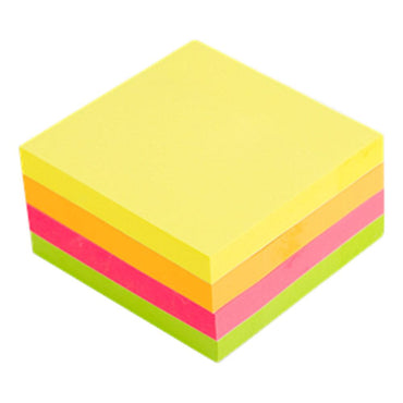 Deli EA03003 Pad Sticky Notes, 76 x 76mm 400 Sheets - 4 color - Karout Online -Karout Online Shopping In lebanon - Karout Express Delivery