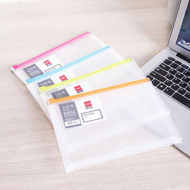 DELI E38975 Zip Bag A4 - Karout Online -Karout Online Shopping In lebanon - Karout Express Delivery