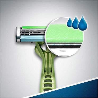 Gillette Sensor3 Sensitive Disposable Razor  4+2 Pcs - Karout Online -Karout Online Shopping In lebanon - Karout Express Delivery