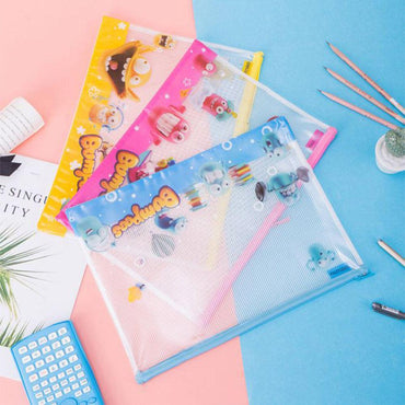 Deli EZ70202 Zip Bag A4 - Karout Online -Karout Online Shopping In lebanon - Karout Express Delivery