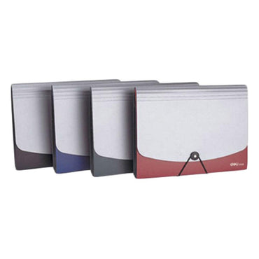 DELI E5558 Expanding File A4 -13 Pockets - Karout Online -Karout Online Shopping In lebanon - Karout Express Delivery