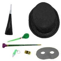 Glitter Plastic Cotillion Set