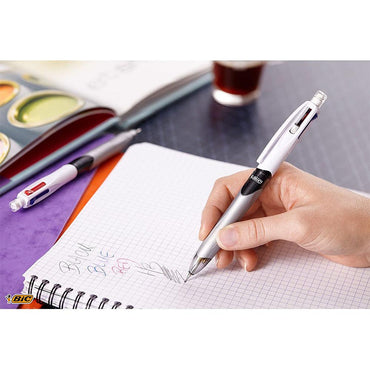 BIC Ballpoint Pen and HB Pencil with Built in Eraser - Karout Online -Karout Online Shopping In lebanon - Karout Express Delivery