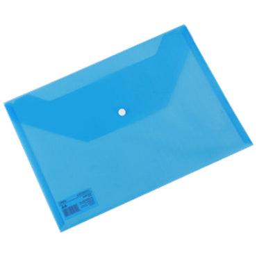 Deli EF10432 File Bag A4 - Blue - Karout Online -Karout Online Shopping In lebanon - Karout Express Delivery