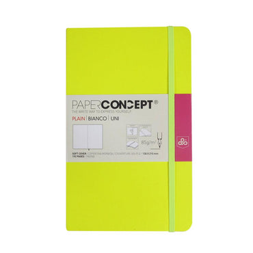 OPP Paperconcept Executive Notebook PU Fluo Soft Cover Plain / 13×21 cm - Karout Online -Karout Online Shopping In lebanon - Karout Express Delivery