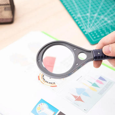 Deli 9091 Magnifying Glass 5.5 cm / 2.5x / 6x - Karout Online -Karout Online Shopping In lebanon - Karout Express Delivery