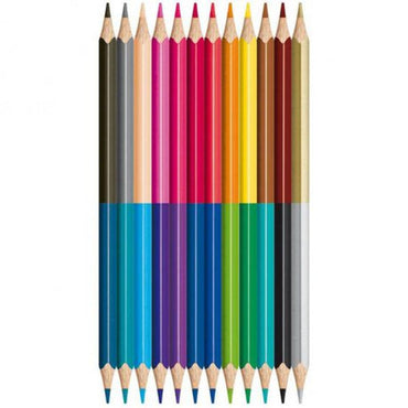 Maped  Strong Color Peps 12 Pencil Duo Tip / 96003 - Karout Online -Karout Online Shopping In lebanon - Karout Express Delivery