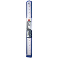 Deli E8463 Metal Steel Ruler 30 cm - Karout Online -Karout Online Shopping In lebanon - Karout Express Delivery