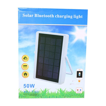 Power G Rechargeable Solar Bluetooth Charging Light 50 w - Karout Online -Karout Online Shopping In lebanon - Karout Express Delivery