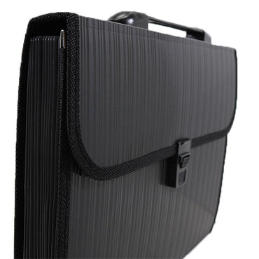 Office Black File Bag / 6333A / Q-231 - Karout Online -Karout Online Shopping In lebanon - Karout Express Delivery