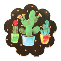 Coaster Heat Resistant Cactus Design - Karout Online -Karout Online Shopping In lebanon - Karout Express Delivery