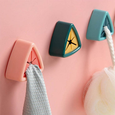 Towel Holder Self Adhesive 1 pc Triangle / 22FK065 - Karout Online -Karout Online Shopping In lebanon - Karout Express Delivery
