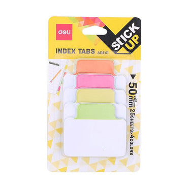 DELI EA11501 Index Tabs 50 x 42 MM - Karout Online -Karout Online Shopping In lebanon - Karout Express Delivery
